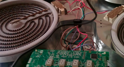 Ремонт стеклокерамической варочной панели. Лесные Поляны