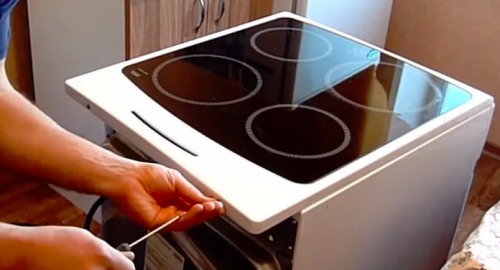 Ремонт сенсорной электроплиты. Лесные Поляны